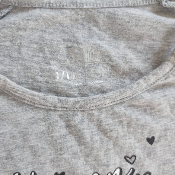 Justice Girls unicorn cocoa shirt 14/16 - Picture 3 of 3